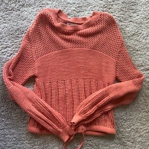 AMERICAN EAGLE BURNT ORANGE SWEATER